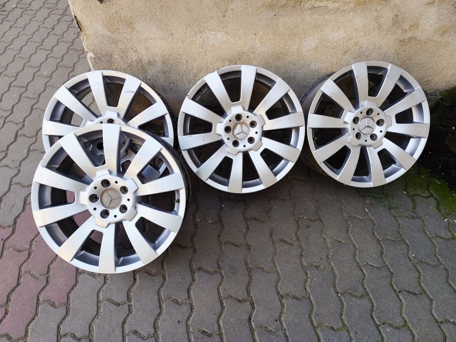 Set 4 Jante Aliaj Mercedes R19 5x112, pentru ML, GL,GLK, Audi
