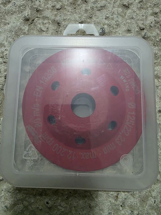 Milwaukee Disc diamntat 125 slefuit beton FREZAT BETON
