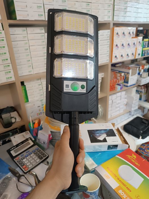 Солнечный проектор 100ватт 150ватт 300ватт  прожектор   solar led РКУ