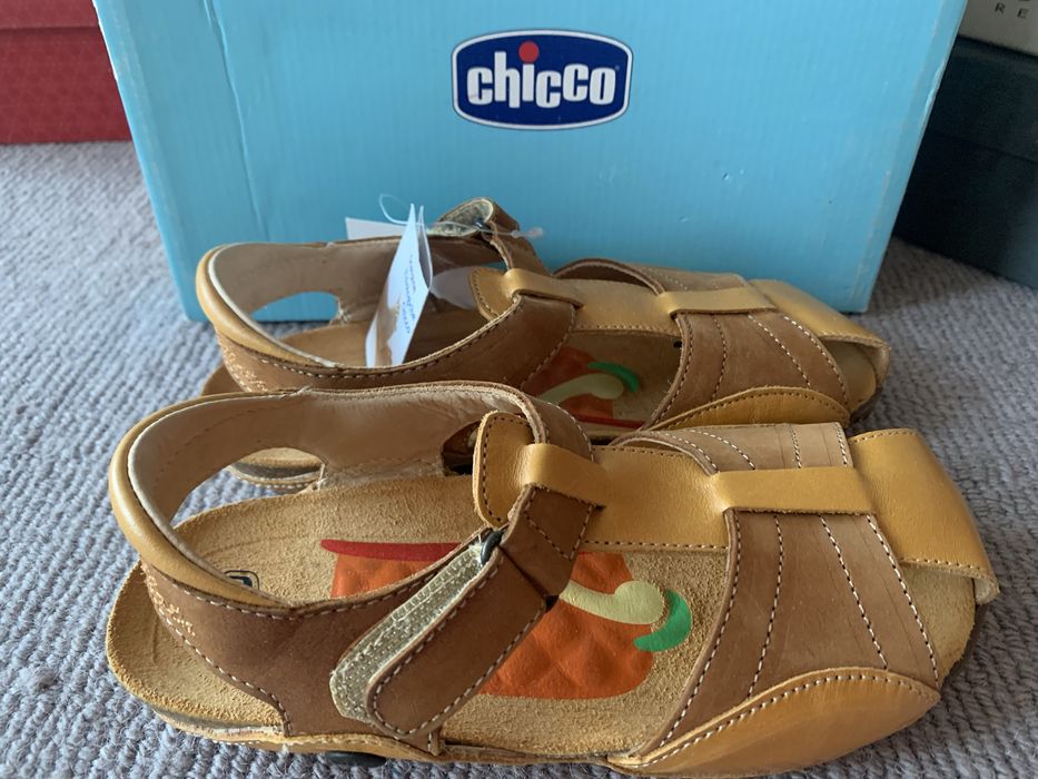 Sandale copii, din piele-Chicco