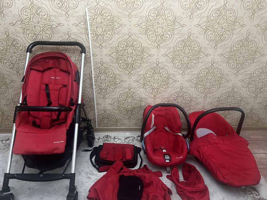 Продам коляску 3 в 1 беби комфорт