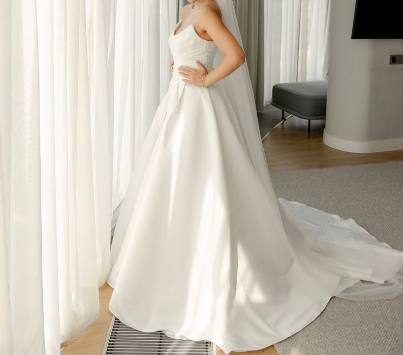 Свадебное платье Malinelli Xs р на рост от 164