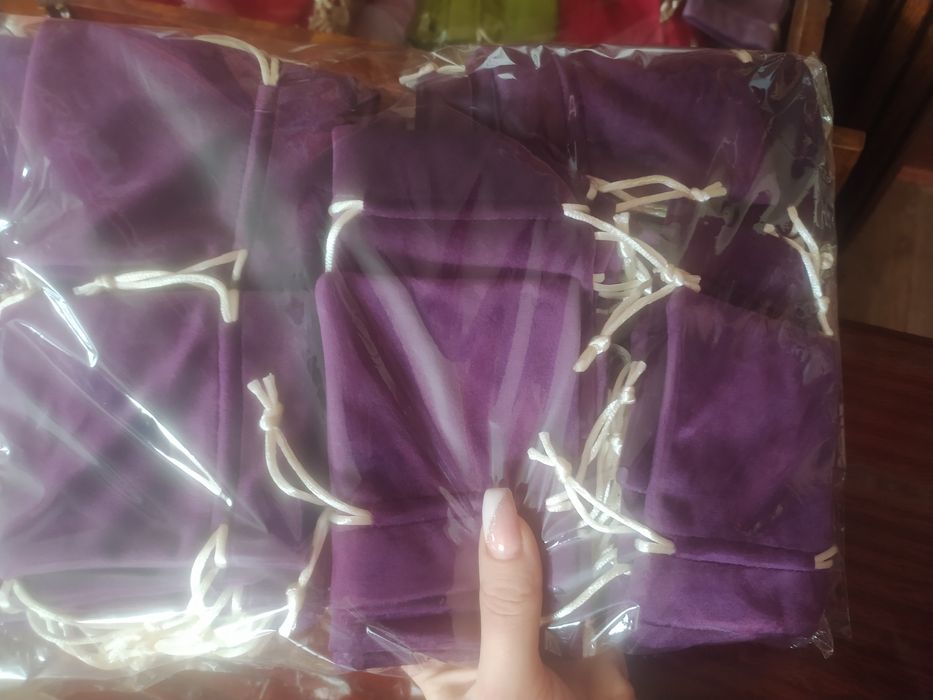 Мешочки бархатные люкс