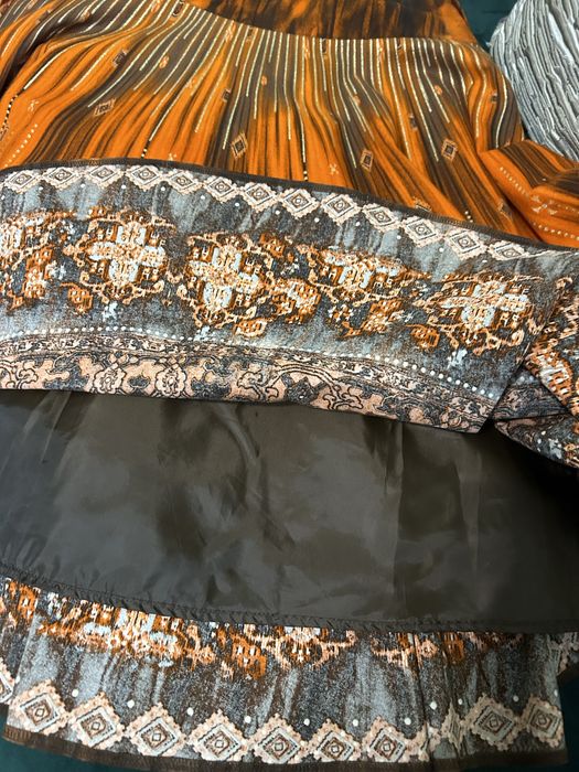 Fusta eleganta bumbac fin catifelat