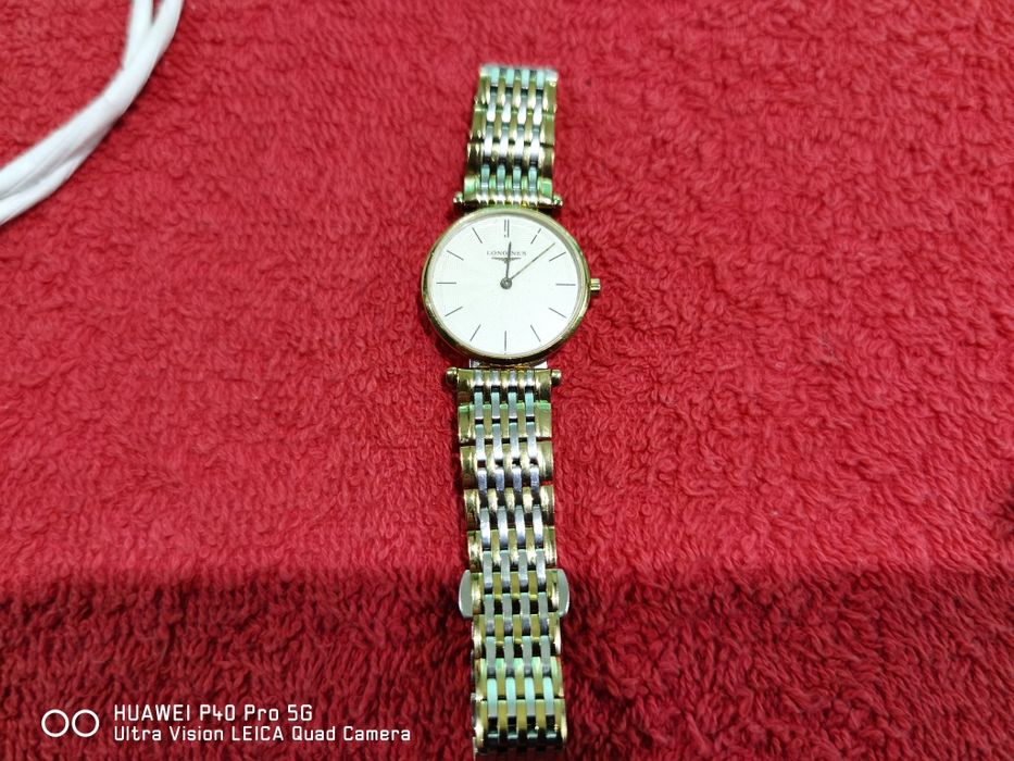 Оригинален Дамски Златен Швейцарски часовник Longines 18 карат L4 2092