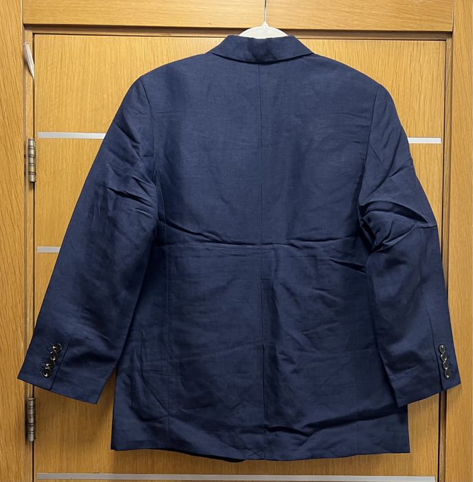 Ново дамско обемно ленено сако H&M