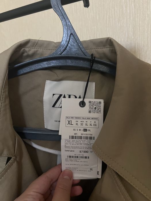 Тренч плащь Zara
