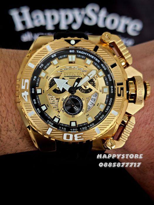 INVICTA Optimus Gold 66 mm, Инвикта нов ръчен часовник