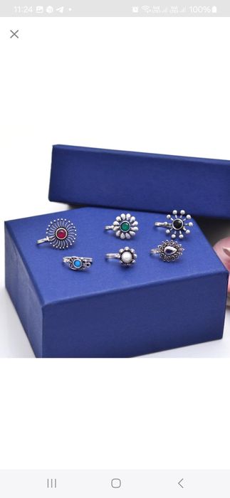 Серьги для носа ( без прокола)