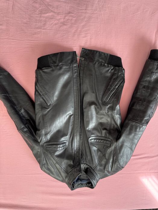 Яке от естествена кожа