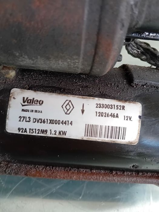 Electromotor Dacia Duster 1.5 Dci 4X4 Motor K9K838 An 2010-2017 Cod 233003152R