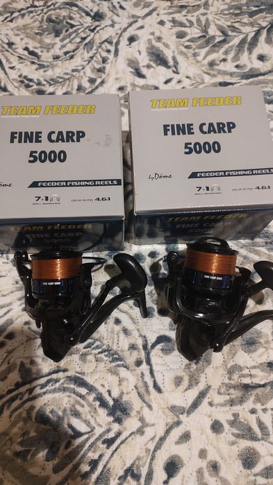 Set feeder lansete și mulinete