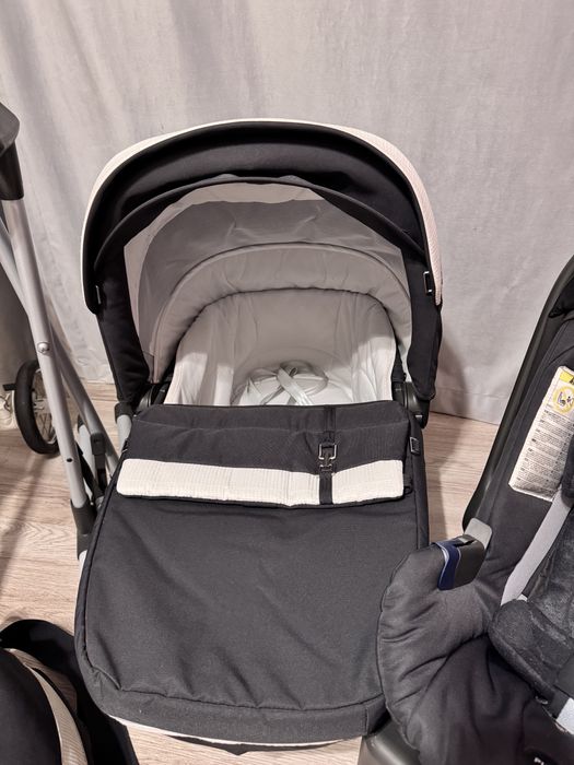 Carucior 3 in 1 Inglesina Otutto Deluxe Chrome