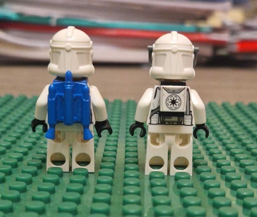 lego 2 clone star wars 501st și 332nd
