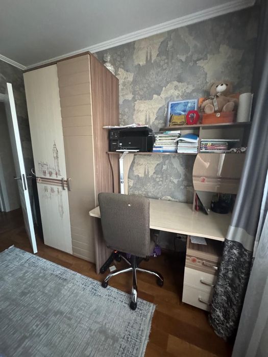 Детский гарнитур с двухъярусной диван-кроватью