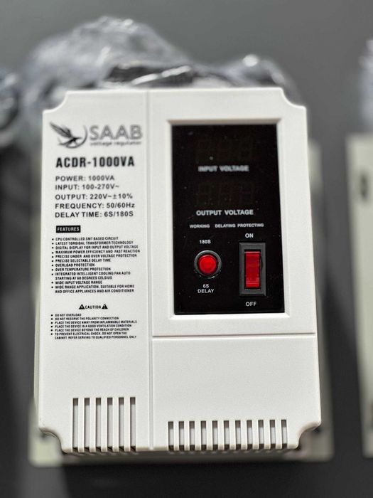 SAAB 1000 v stabilizator Стабилизатор напряжения 1000 ватт ГАРАНТИЙНЫЙ