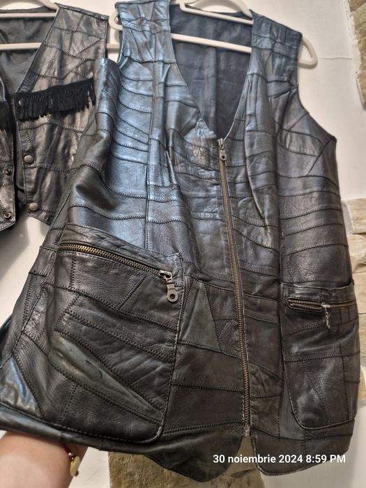 Veste piele naturala,stofa,penea