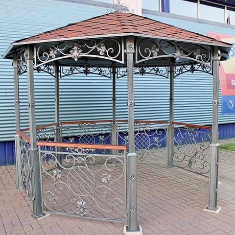 Беседки металлический.