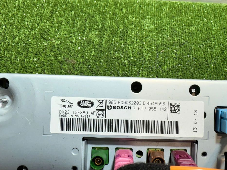 DISPLAY TACTIL NAVI / ECRAN MEDIA RADIO / AUDIO JAGUAR XF S PREMI 2013 3.0 DIESEL COD OEM C2Z30132 / EX2310E889CB / 7612055142 / DX23-10E889-AF / BERLINA 2009-2015