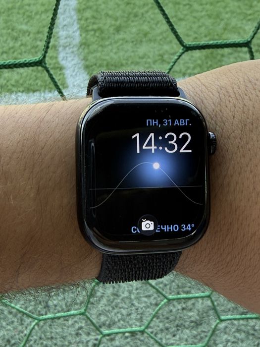 apple watch 11/46 100% емкость холати зор ремшоклари бор