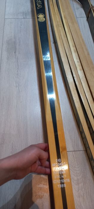 Лыжи советские деревянные
