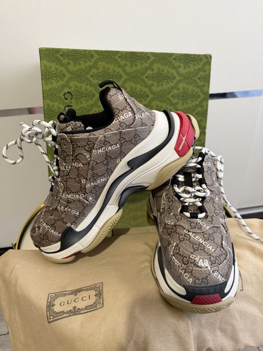 Gucci x balenciaga 42 sneakers