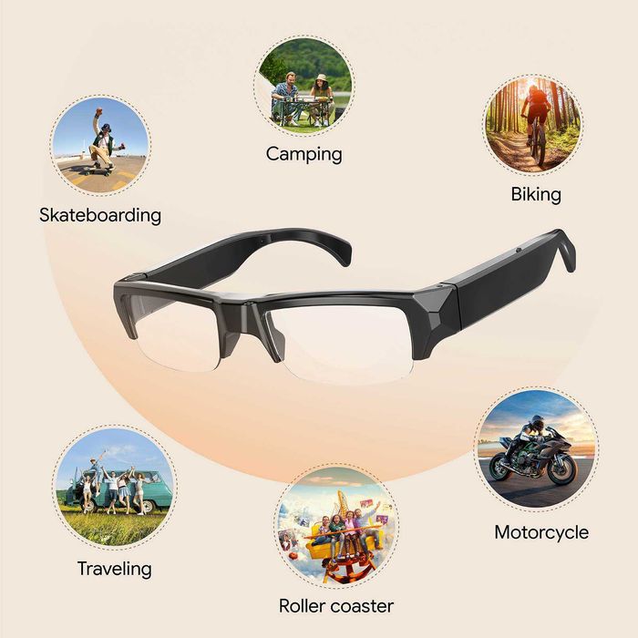 Очила със скрита камера Full HD 1080p / SK049 /