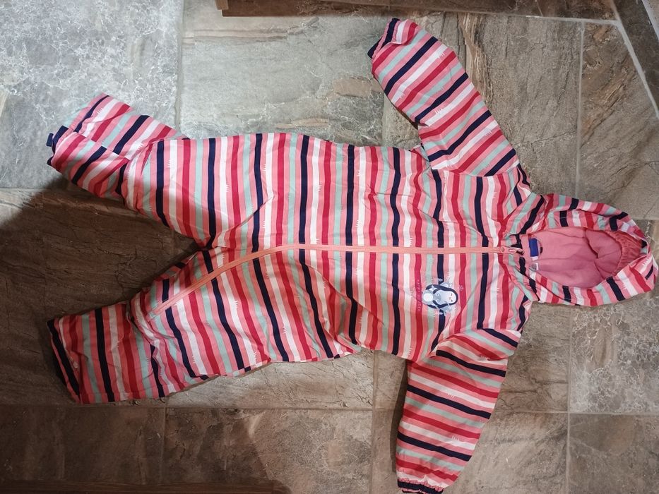 Пролетни якета ескимос и зимен комплект яке с гащеризон размер 98 (2-3