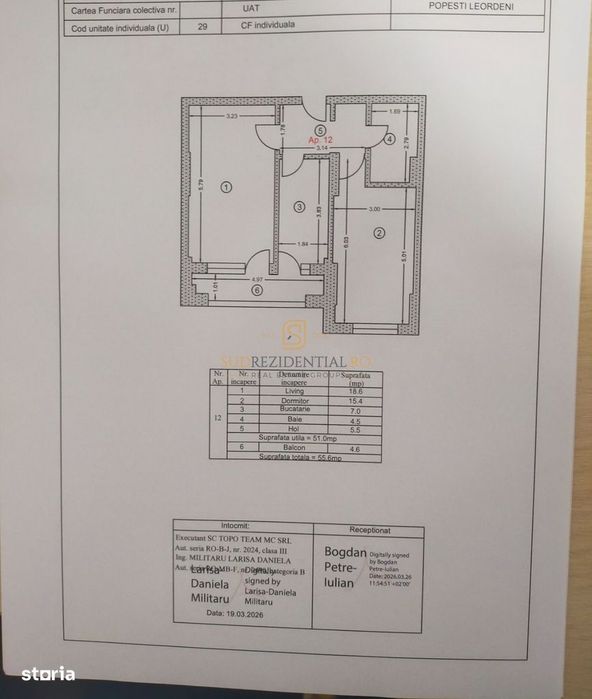 Apartament 2 camere de inchiriat, acces metrou Berceni