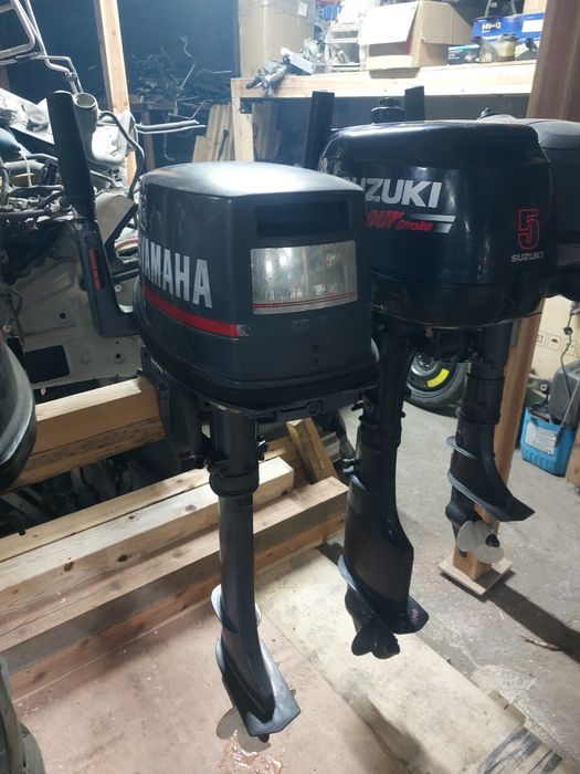 Мотор лодочный yamaha