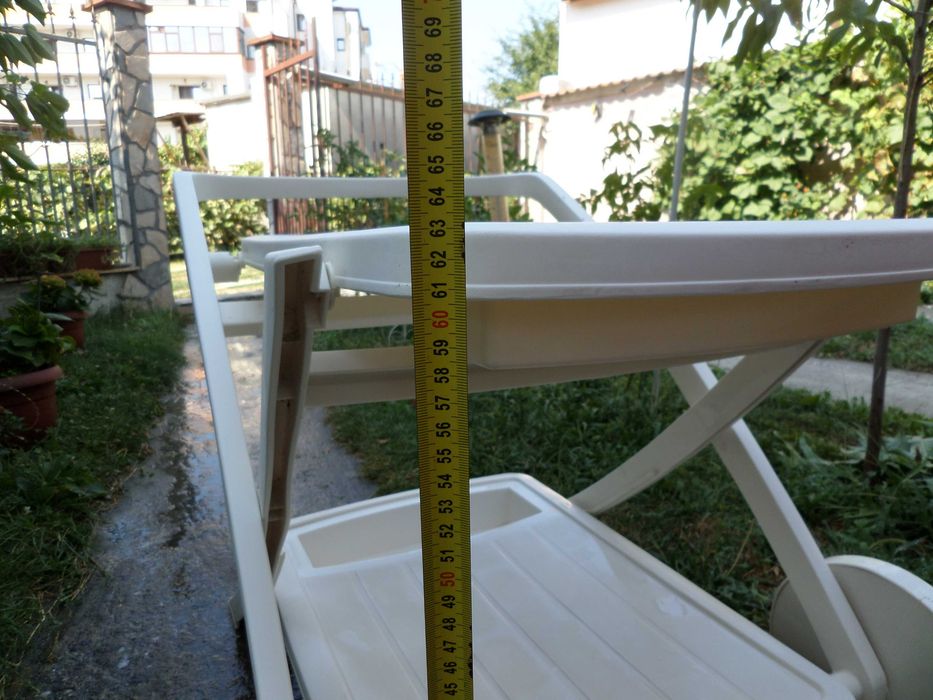 Măsuță servire grădină terasa cabana cu roți, pliabilă,solida usor de manevrat