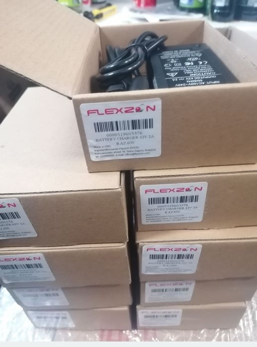 Încărcător trotinetă electrică 42V 2A rotund 5.5x2.1 - Nou în cutie 79