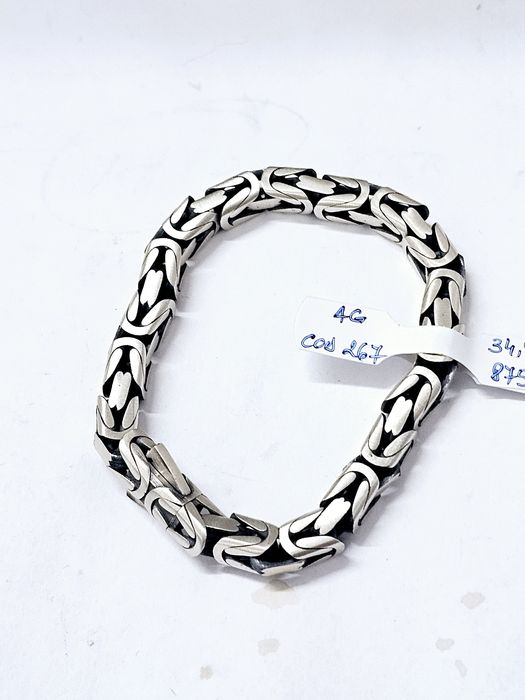 Vand bratara din argint 925 34.9 g cod 267