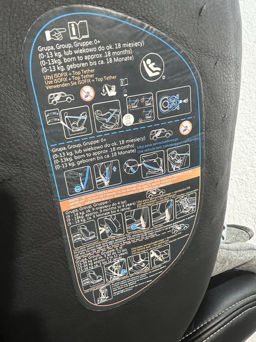 Scaun auto  Caretero Mundo