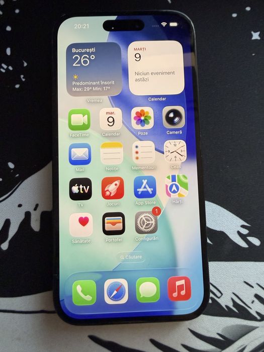 iPhone 15 128GB (Black) Negru - 89% baterie