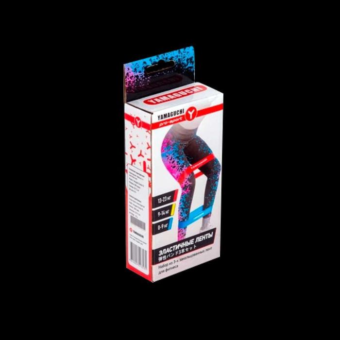 Набор из 3-х эластичных лент Yamaguchi Stretch Fit