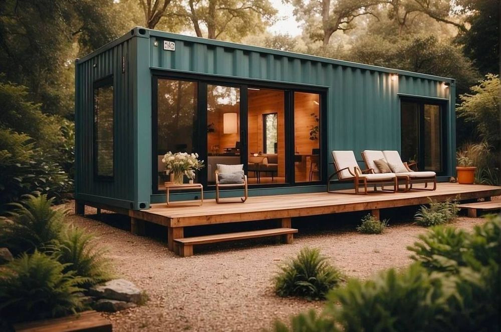 Контейнер модульный домик офис и металлоконструкции  сэндвич  панелей