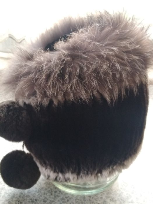 Шапка натуральный мех