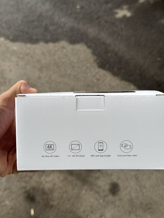 Videoregistrator compact dash cam Discovery 4K 2Cam Wifi|Original New!