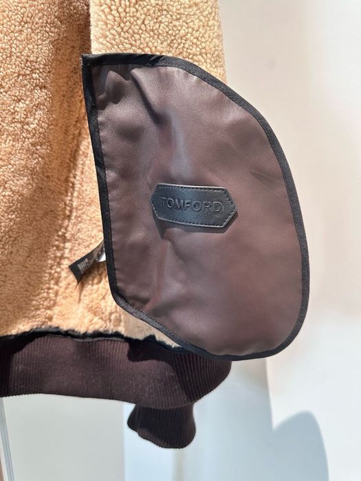 Geaca Tom Ford, blana naturala oaie