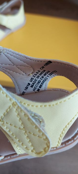 Нови бебешки сандали Mayoral 19 номер, H&M 18-19н, Nelli Blu 20н