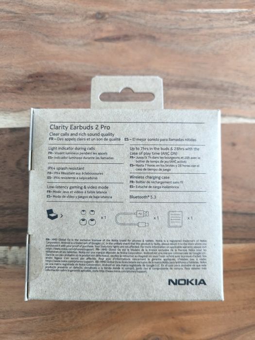 Слушалки Нокия Clarity Earbuds 2 pro