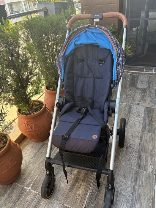 Продавам детска количка Cybex Balios S в комплект със зимен кош