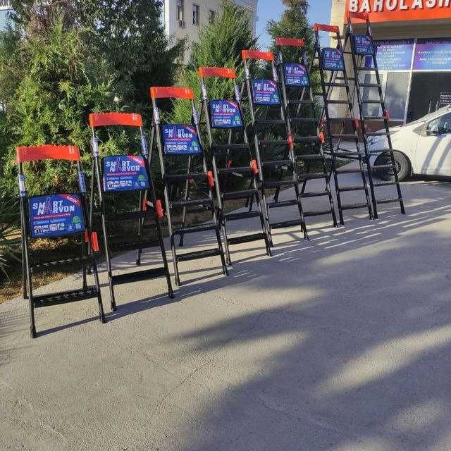 arenda narvon stremyanka lestnitsa  3/6/8 metr Ijara arzon narxlarda