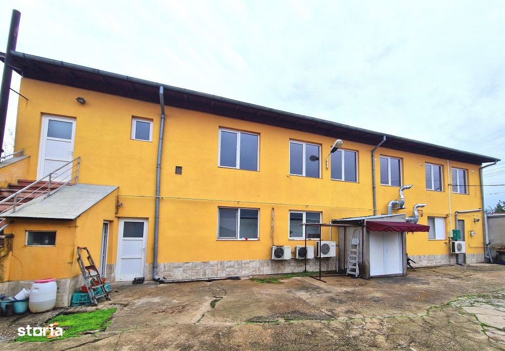 Cladire P+1E Premium cu Hala | 2 Fronturi stradale | Industriilor