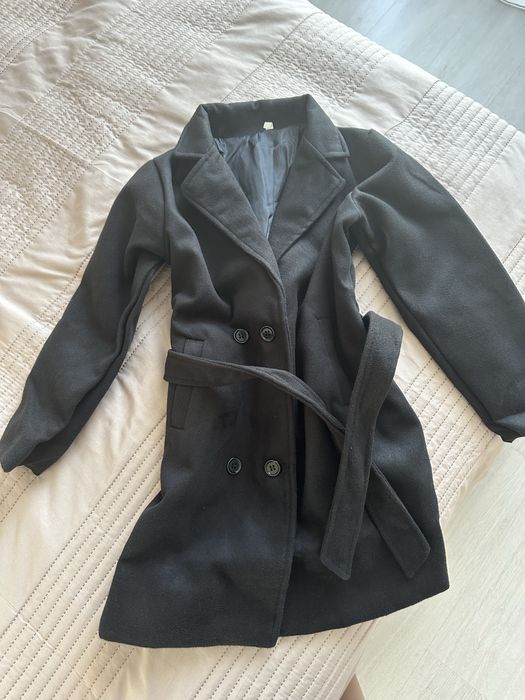 Детское шикарное пальто