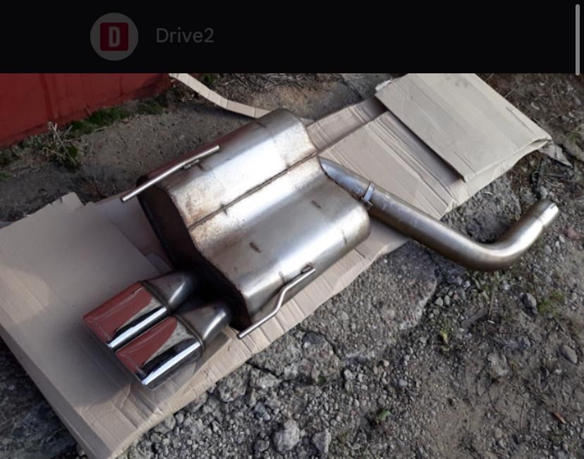 Продам глушитель мерс С36