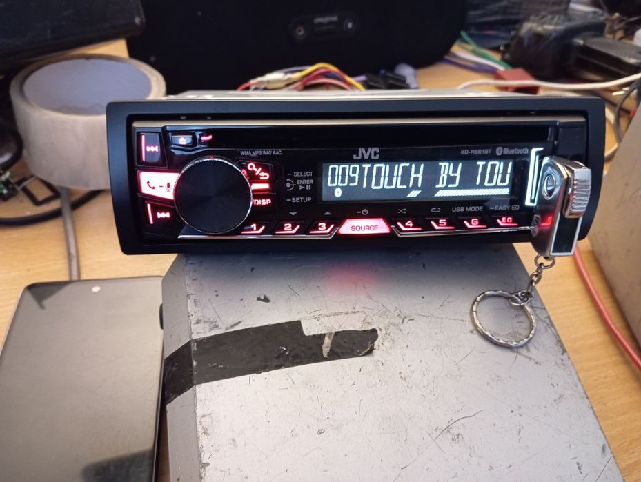Radio cd jvc auto cu bt
