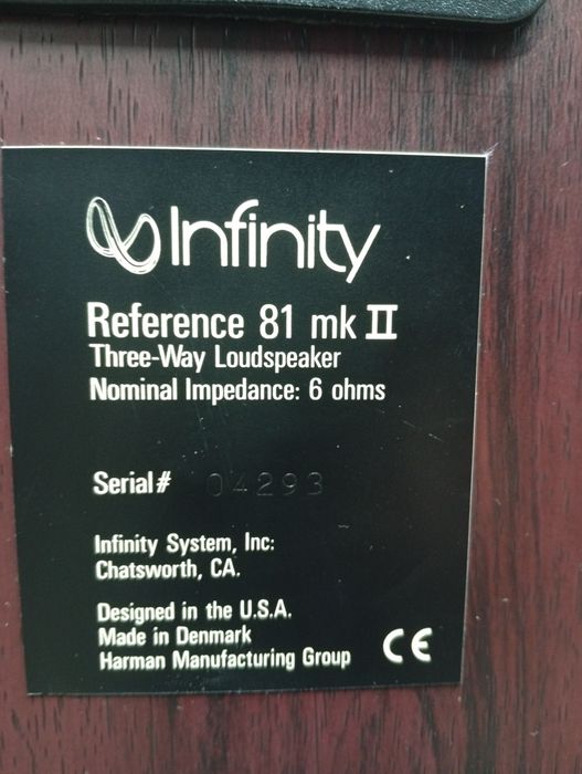 Тонколони INFINITY Reference -81