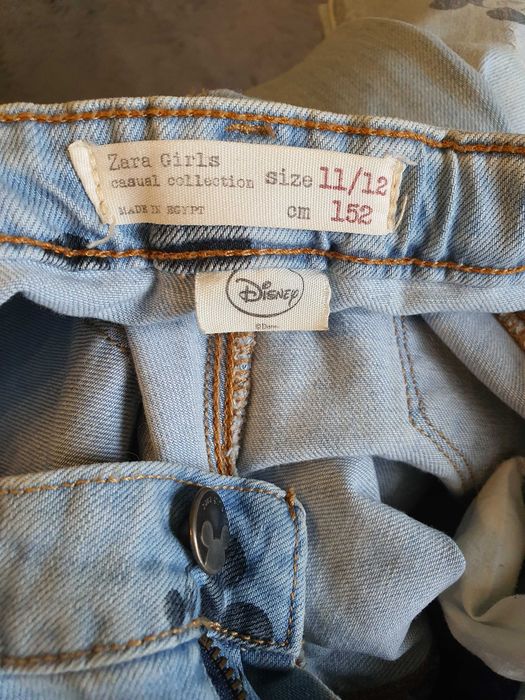 Blugi cu Mickey de la Zara marimea 152 cm